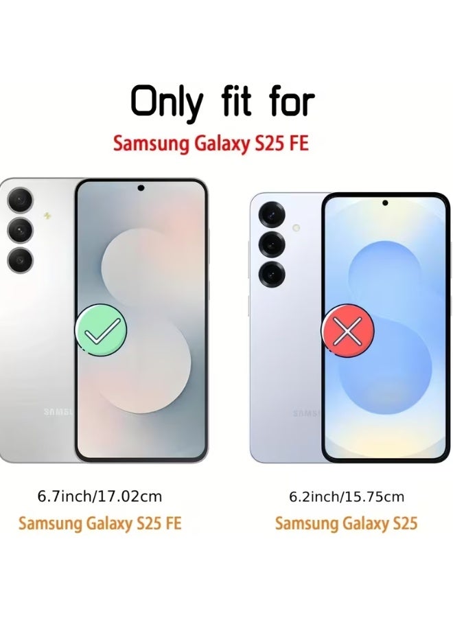 TWEGGON 2Pc Pack Samsung S25 Fe Screen Protector, Tempered Glass Screen Guard for Samsung Galaxy S25 Fe Clear - Image 4